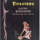 Firestone Electric Refrigerator Instructions and Recipes