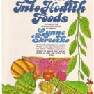 Getting Into Health Foods