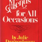 Menus for All Occasions