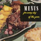 Menus for Every Day of the Year