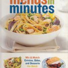 Menus in Minutes