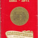 Missouri 1821-1971 Sesquicentennial Edition Cookbook