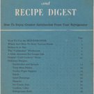 Norge Cold Cookery and Recipe Digest