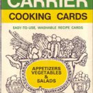 Robert Carrier Cooking Cards: Appetizers Vegetables & Salads