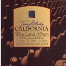 Terry Robards California Wine Label Album
