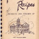 Treasured Recipes of Members and Friends