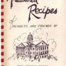 Treasured Recipes of Members and Friends 1967