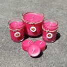 Raspberry Soy Candle Gift Set