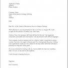 Professionally Customized Cover Letter