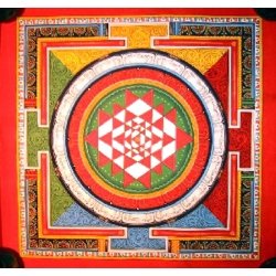 Mandala Thanka shree yantra