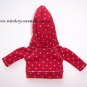 Sporty Hood in Red with Light Yellow polka dot for Pukifee-Lati Yellow Tiny
