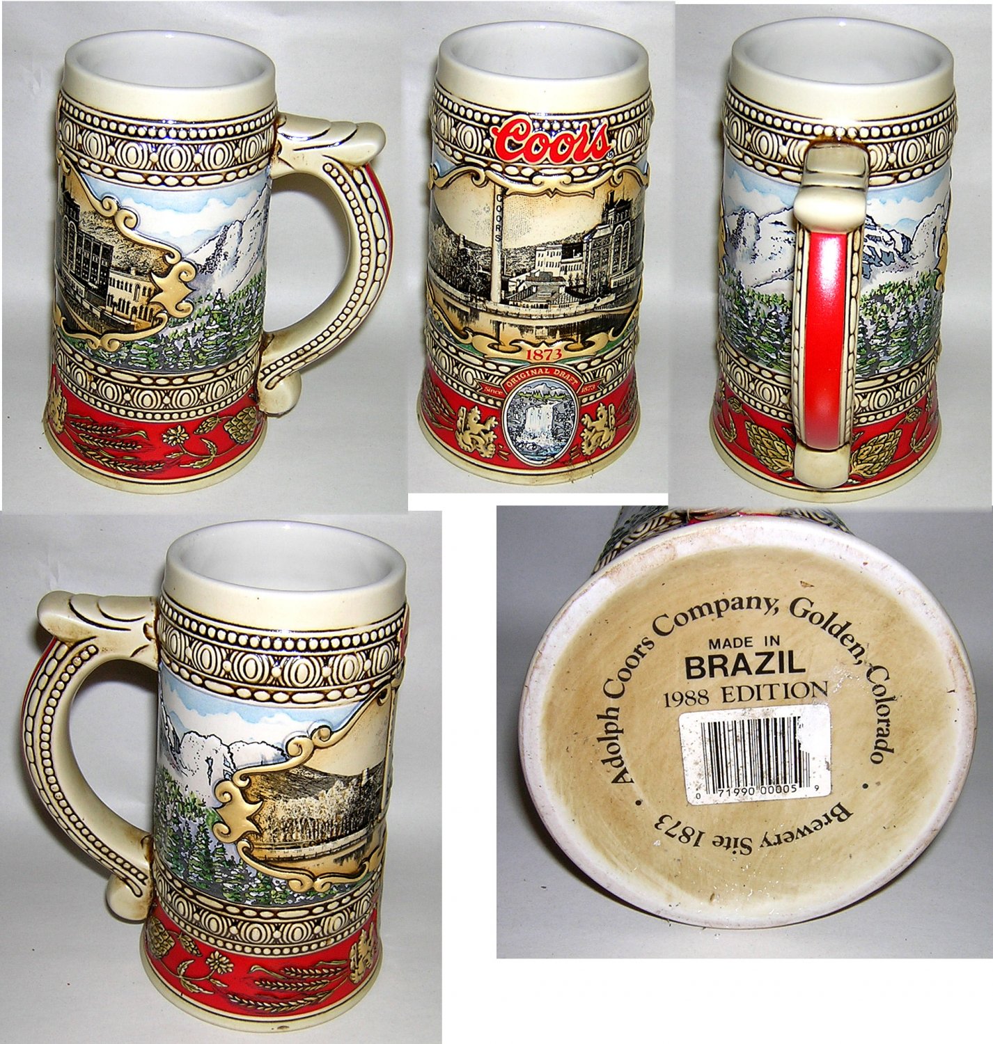 Coors Collectible Beer Stein