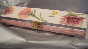 Decorated jewellery box