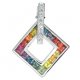 Rainbow Sapphire Pendants