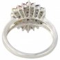 Rainbow Sapphire Engagement Wedding Ring 925 Sterling Silver (1.4ct tw) SKU: 1584-925