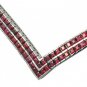 Rainbow Sapphire Double Row Tennis Necklace 14K White Gold (30ct tw) SKU: 1540-14K-WG