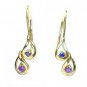 Rainbow Sapphire Journey Earrings 18K Yellow Gold (1/2ct tw) SKU: 393-18K-YG