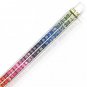 Rainbow Sapphire Double Row Tennis Bracelet 14K White Gold (20ct tw) SKU: 439-14K-WG