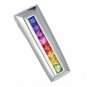 Rainbow Sapphire Line Pendant 14K White Gold (1.2ct tw) SKU: 390-14K-WG