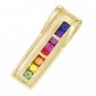 Rainbow Sapphire Line Pendant 14K Yellow Gold (1.2ct tw) SKU: 390-14K-YG