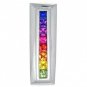 Rainbow Sapphire Line Pendant 18K White Gold (1.2ct tw) SKU: 390-18K-WG