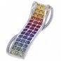 Rainbow Sapphire & Diamond Invisible Set Pendant 18K White Gold (8.28ct tw) SKU: 472-18K-WG