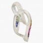 Rainbow Sapphire & Diamond Heart Shape Pendant 925 Sterling Silver (1/2ct tw) SKU: 1455-925