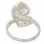 Rainbow Sapphire & Pearl Majestic Queens Ring 925 Sterling Silver (1/2ct tw) SKU: 1467-925