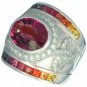 Rainbow Sapphire & Tourmaline With Diamond Ring 18K White Gold (6.87ct tw) SKU: 444-18K-WG