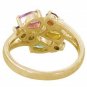 Rainbow Sapphire Multicolor Fireworks Ring 18K Yellow Gold (1.5ct tw) SKU: 1601-18K-YG