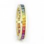 Multicolor Rainbow Sapphire Eternity Ring 14K Yellow Gold (5ct tw) SKU: R2043-895-14K-YG