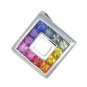 Rainbow Sapphire Square Pendant 18K White Gold (2ct tw) SKU: 1603-18K-WG