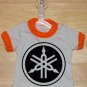 Yamaha Logo Mini T-Shirt With Hanger (ORANGE)