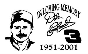 Dale Earnhardt In Memory Decal