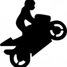 Superbike Wheelie Decal