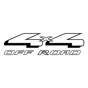 4X4 Off Raod Decal (01)
