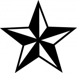 Nautical Star Decal