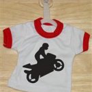 Superbike Wheelier Mini T-Shirt With Hanger (Red)