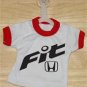 Honda Fit Logo Mini T-Shirt With Hanger (RED)