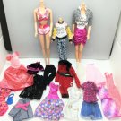 Vtg Large 1990s Early 2000s Barbie My Scene Bratz Style Clothes Lot