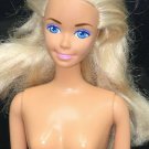 1989 Mattel Fun To Dress Barbie Doll #127474 ~ Malaysia marked nude