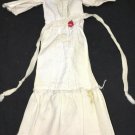 Vtg 1973 Barbie Best Buy Outfit #8684 Off White Peasant Dress Red Flower TLC
