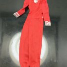 Vtg 1975 Barbie Best Buy Outfit #7203 Red White Lace Trim Footie Pajamas