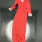 Vtg 1975 Barbie Best Buy Outfit #7203 Red White Lace Trim Footie Pajamas