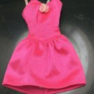 1992 1993 Mattel Barbie Gift Set Outfit "B" Label Hot Pink Dress w/ Rosette