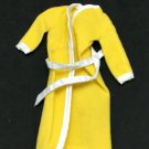 1977 Barbie Best Buy Outfit #9623 Yellow Robe w/ White Satin Belt