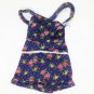 1975 Barbie Best Buy Outfit #7204 Navy Blue Floral Print Dress TLC #2