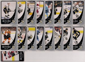 2010-11 O-Pee-Chee Team Set Pittsburgh Penguins 17-cards