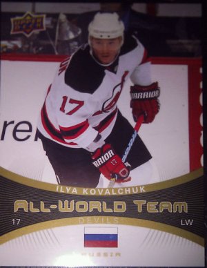 10-11 Upper Deck All World Team AW39 Ilya Kovalchuk SP