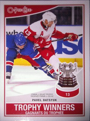 2010-11 O-Pee-Chee Trophy Winners #TW7 Pavel Datsyuk